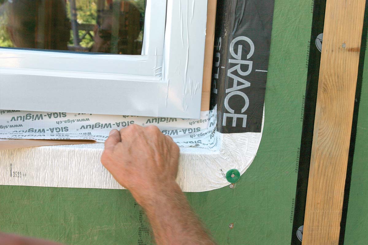 Passzívház minősített beépítés - energiahatékony nyílászáró beépítési technológia