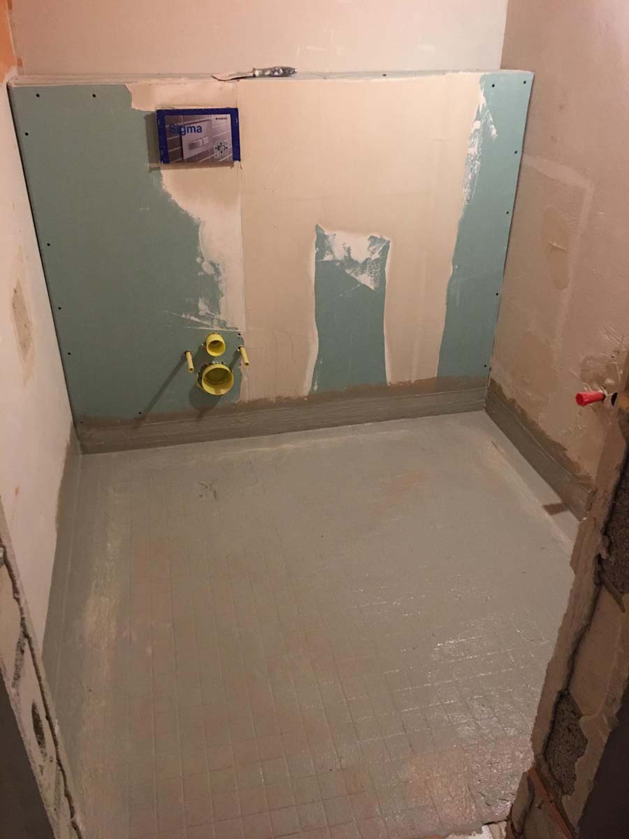 Lakásfelújítás Egerben – válaszfal kialakítása gipszkartonból